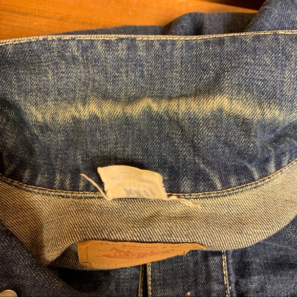 Levi’s Vintage Original Denim Jean Trucker Jacket - Picture 7 of 8